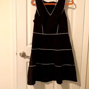 Banana Republic Black and White Dress